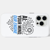 Coques Case-Mate iPhone Moteur de synergie cognitive : fusion Abstraite en (Verso (horizontal))