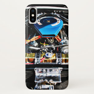 Case-Mate iPhone Case Moteur de voiture de muscle américaine vu de dessu