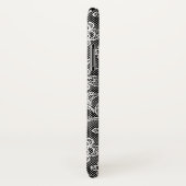 Coques Case-Mate iPhone Motif 1 de tissu de dentelle (Dos/Droite)