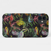 Coques Case-Mate iPhone Motif 1 de vie marine d'aquarelle (Dos (Horizontal))