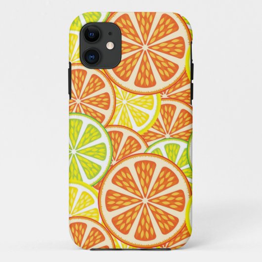 Coques Case-Mate iPhone Motif 2 d'agrume (Dos)