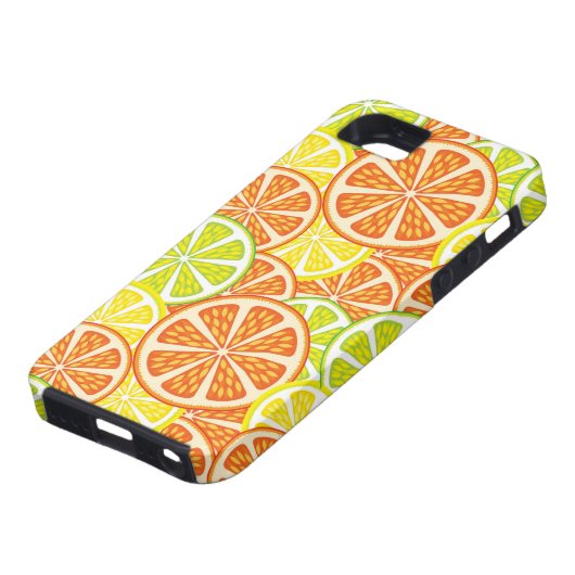 Coques Case-Mate iPhone Motif 2 d'agrume (Bas)