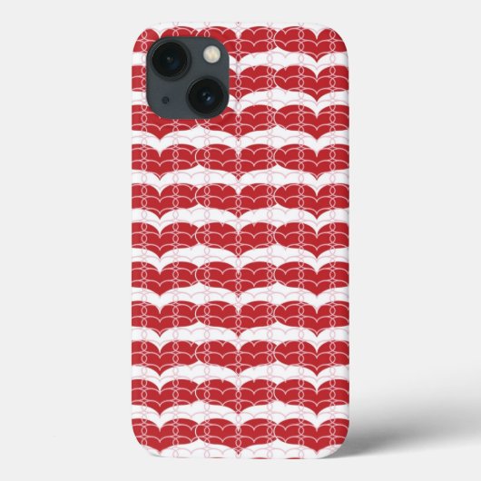 Coques Case-Mate iPhone Motif 2 de coeur (Verso)