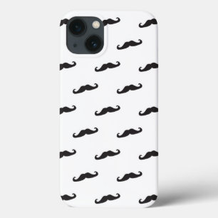 Etui iPhone 13 Motif 2 de hippie de moustache