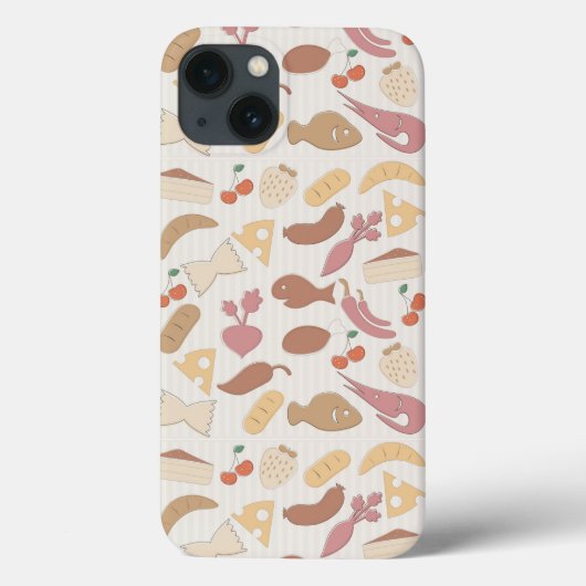 Coques Case-Mate iPhone Motif 2 de nourriture (Verso)