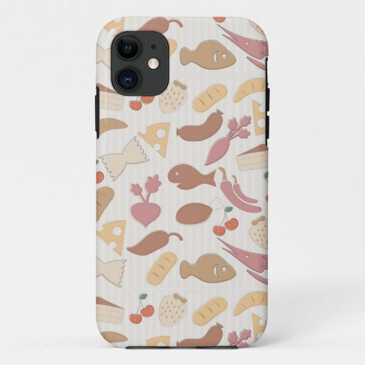 Coques Case-Mate iPhone Motif 2 de nourriture (Dos)