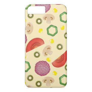 Coque iPhone 8 Plus/7 Plus Motif 2 de pizza