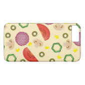 Coques Case-Mate iPhone Motif 2 de pizza (Dos (Horizontal))