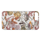 Coques Case-Mate iPhone Motif 2 de vie marine d'aquarelle (Dos (Horizontal))