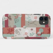 Coques Case-Mate iPhone Motif 2 d'édredon de bébé (Dos (Horizontal))