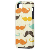 Coques Case-Mate iPhone Motif 3 de moustache (Dos gauche)