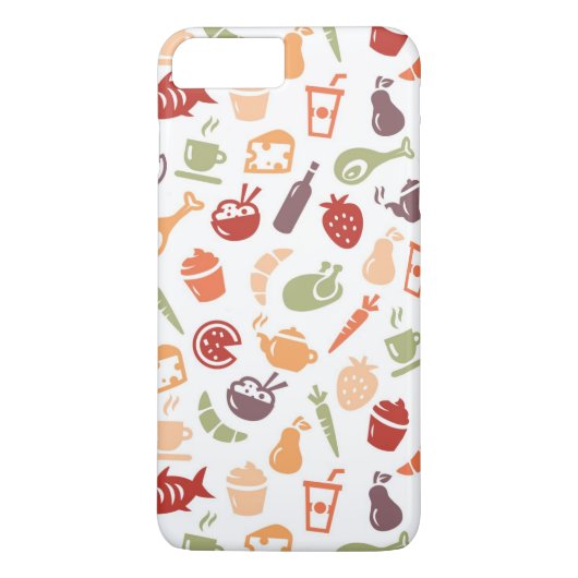 Coques Case-Mate iPhone Motif 3 de nourriture (Dos)