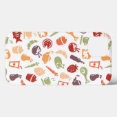Coques Case-Mate iPhone Motif 3 de nourriture (Verso (horizontal))