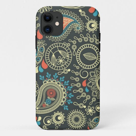 Coques Case-Mate iPhone Motif 3 de Paisley (Dos)
