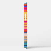 Coques Case-Mate iPhone Motif à bandes multiples (Verso / Droite)