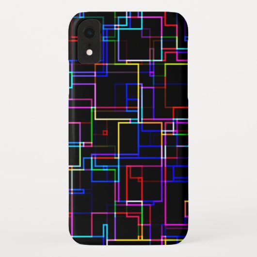 Coques Case-Mate iPhone Motif à bandes multiples cool (Dos)