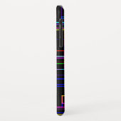 Coques Case-Mate iPhone Motif à bandes multiples cool (Dos/Gauche)