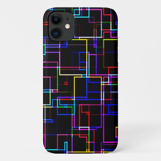 Coques Case-Mate iPhone Motif à bandes multiples cool (Dos)