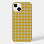 Coques Case-Mate iPhone Motif à bille jaune (Verso)