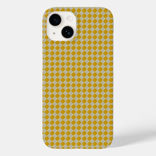 Coques Case-Mate iPhone Motif à bille jaune (Verso)