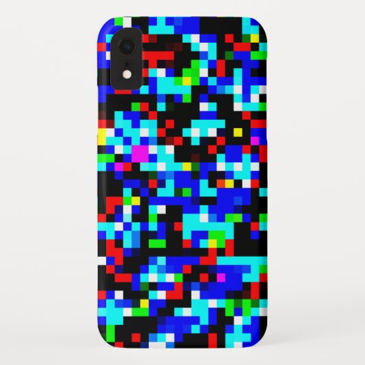 Coques Case-Mate iPhone Motif à Carré multicouleur cool (Dos)