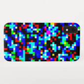 Coques Case-Mate iPhone Motif à Carré multicouleur cool (Dos (Horizontal))