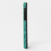 Coques Case-Mate iPhone Motif à feuilles tropicales de Monstera (Dos/Gauche)