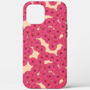 Case-Mate iPhone Case Motif à fleurs Art Déco - rose et pêche