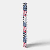 Coques Case-Mate iPhone Motif à fleurs de Lotus tropicaux (Verso / Droite)