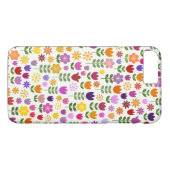 Coques Case-Mate iPhone Motif à fleurs de style scandinave (Dos (Horizontal))