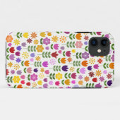 Coques Case-Mate iPhone Motif à fleurs de style scandinave (Dos (Horizontal))
