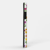 Coques Case-Mate iPhone Motif à fleurs de style scandinave (Dos/Droite)