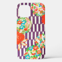 Motif à fleurs, design japonais