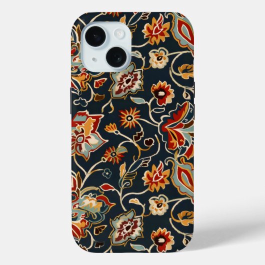 Coques Case-Mate iPhone Motif à fleurs orientales (Verso)