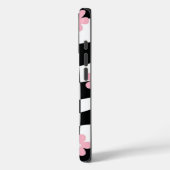 Coques Case-Mate iPhone Motif à fleurs rétro (Verso / Gauche)