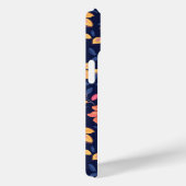 Coques Case-Mate iPhone Motif à fleurs rétro (Verso / Droite)