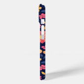 Coques Case-Mate iPhone Motif à fleurs rétro (Verso / Gauche)
