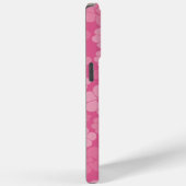 Coques Case-Mate iPhone Motif à fleurs - rose (Verso / Droite)