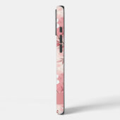Coques Case-Mate iPhone Motif à fleurs Sakura personnalisé rose (Verso / Gauche)