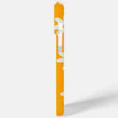 Coques Case-Mate iPhone Motif à fleurs Yellow White Retro (Verso / Gauche)