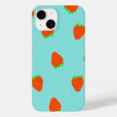 Coques Case-Mate iPhone motif à fraise (Verso)