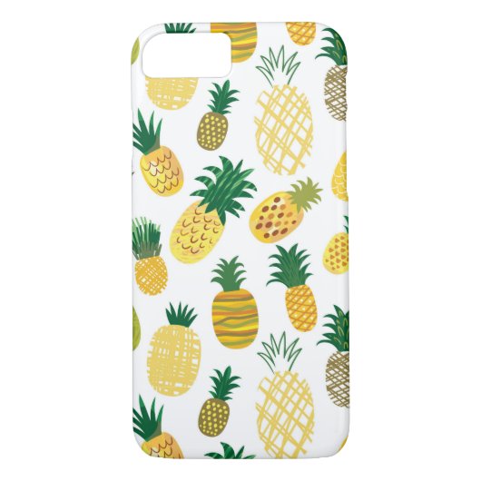 Coques Case-Mate iPhone Motif à la mode d'ananas (Dos)