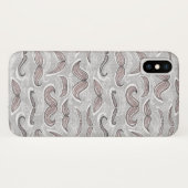 Coques Case-Mate iPhone Motif à la mode de moustache (Dos (Horizontal))