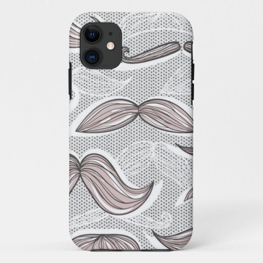 Coques Case-Mate iPhone Motif à la mode de moustache (Dos)