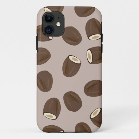 Coques Case-Mate iPhone Motif à la noix de coco (Dos)