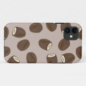 Coques Case-Mate iPhone Motif à la noix de coco (Dos (Horizontal))