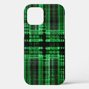 Case-Mate iPhone Case Motif à matrice verte et noire Coque-Mate iPhone c