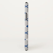 Coques Case-Mate iPhone Motif à motifs de losanges du Kentucky | Kentucky (Dos/Droite)