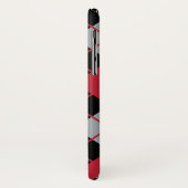 Coques Case-Mate iPhone Motif à motifs de losanges du logo | de (Dos/Gauche)