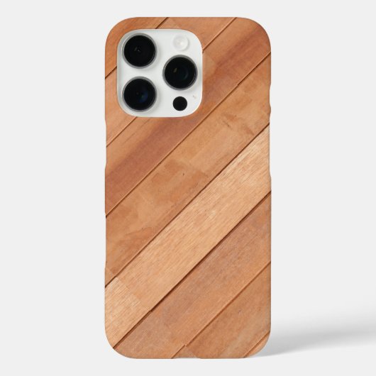 Coques Case-Mate iPhone Motif à planches de bois (Verso)